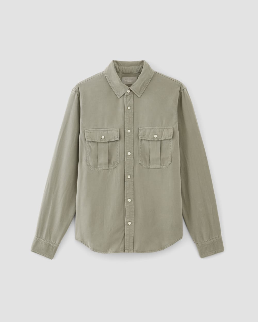 The Utility Shirt Jacket in Buttersoft | Sage Green – Everlane