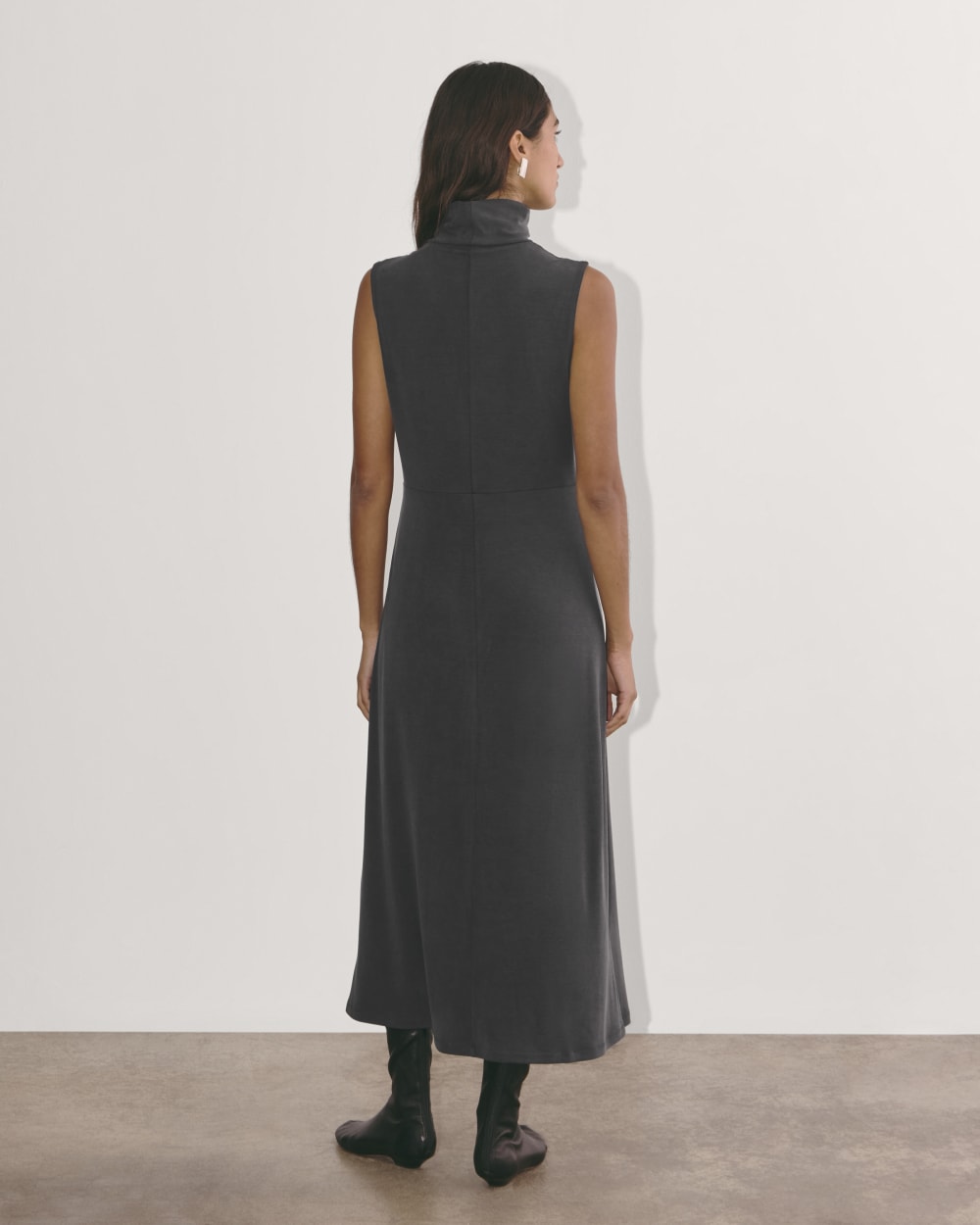 The Madison Dress in Butterknit | Black Everlane The Madison Dress in Butterknit | Black Everlane