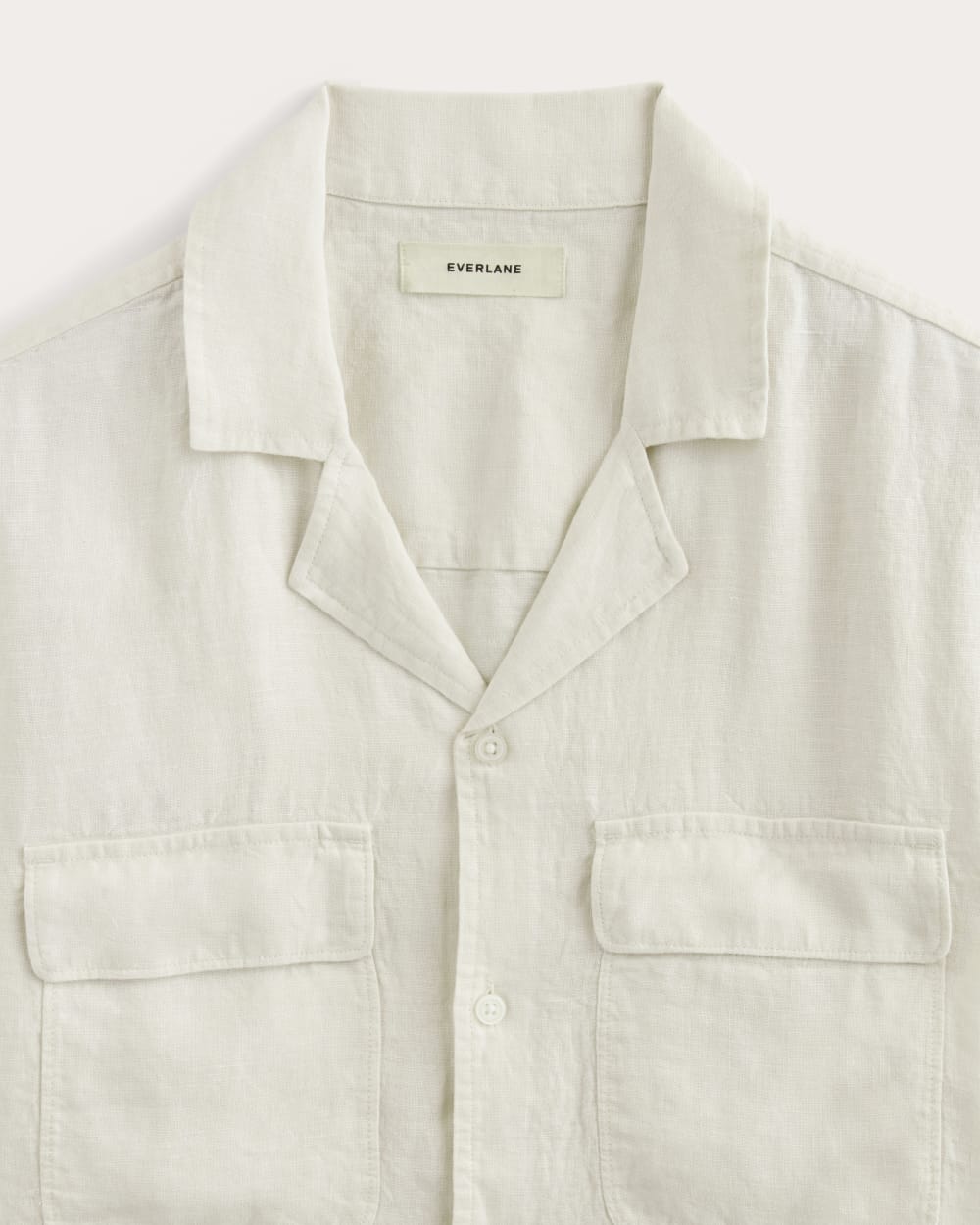 The Resort Shirt in Linen | Natural Chambray – Everlane