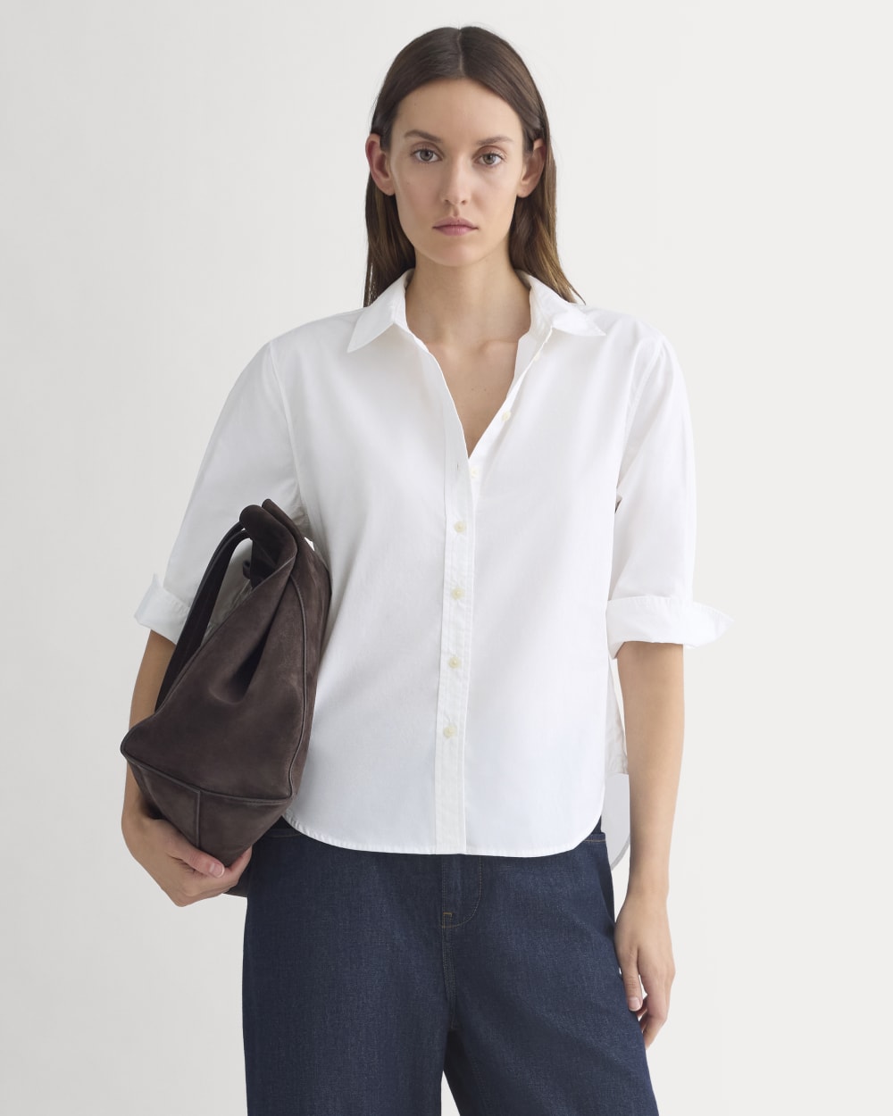 womens-cuff-shirt-lightweight-cotton-white | primary