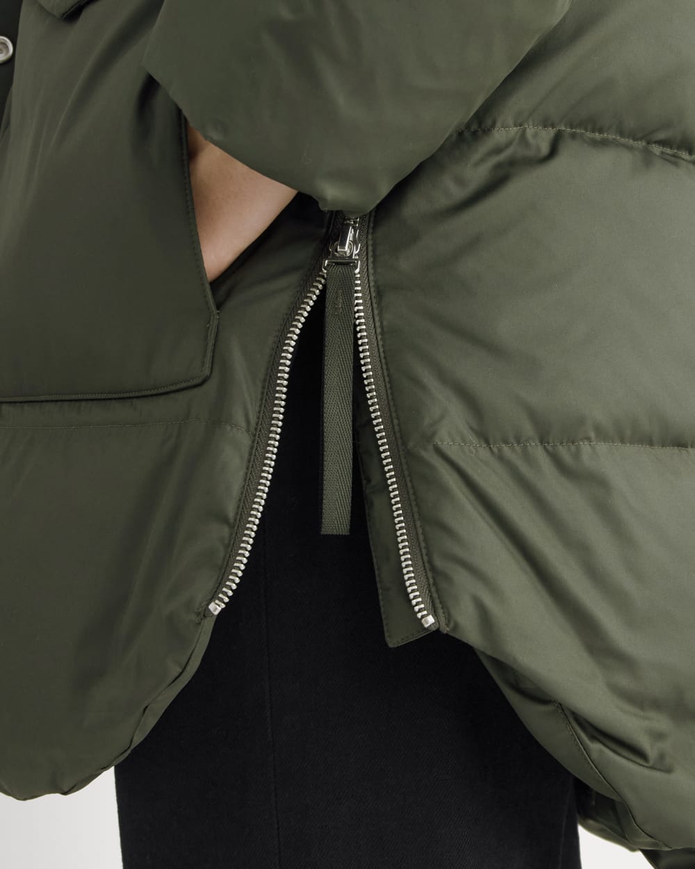 womens-the-everpuff-long-dark-green