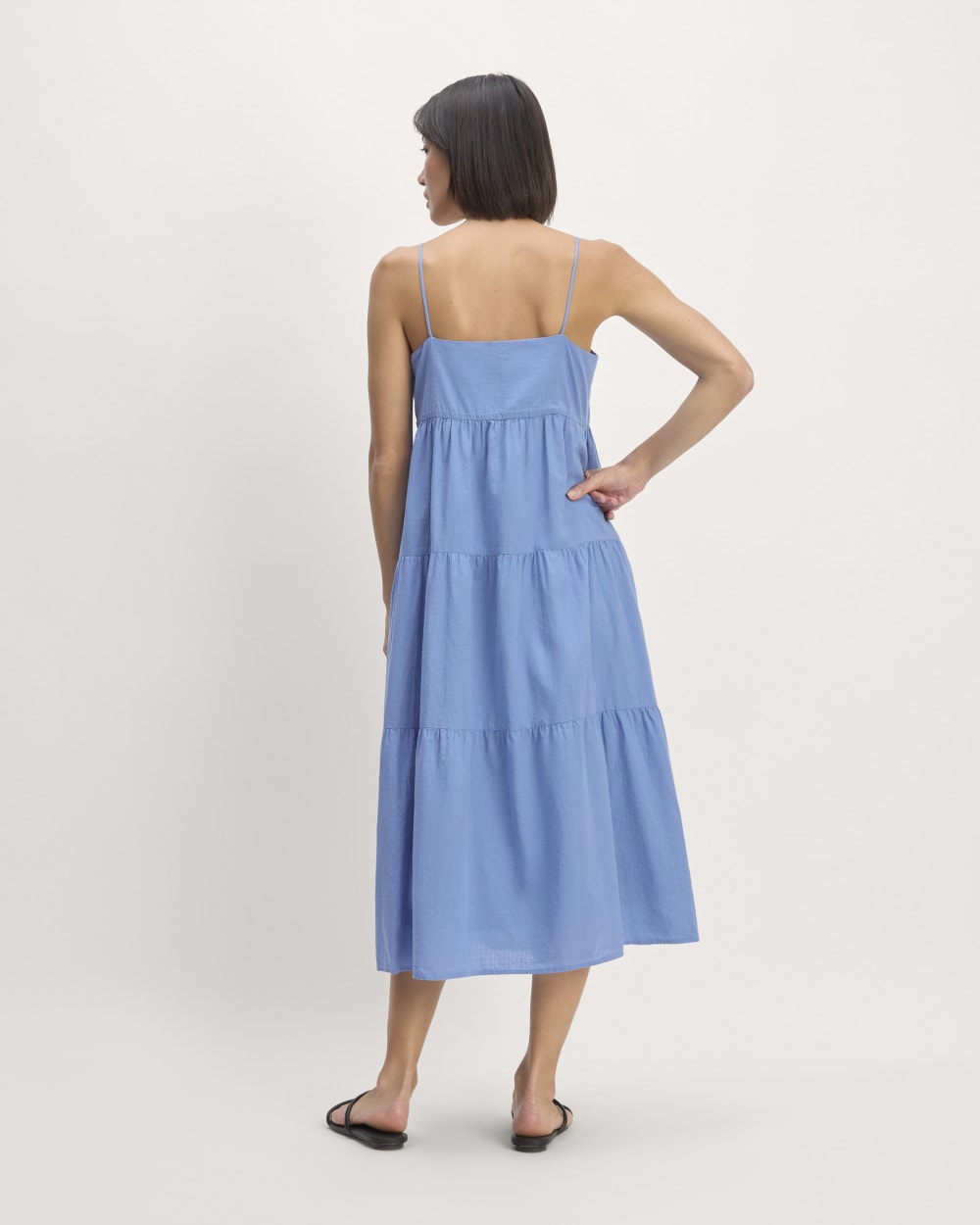 womens-gauze-tiered-dress-blue-opal