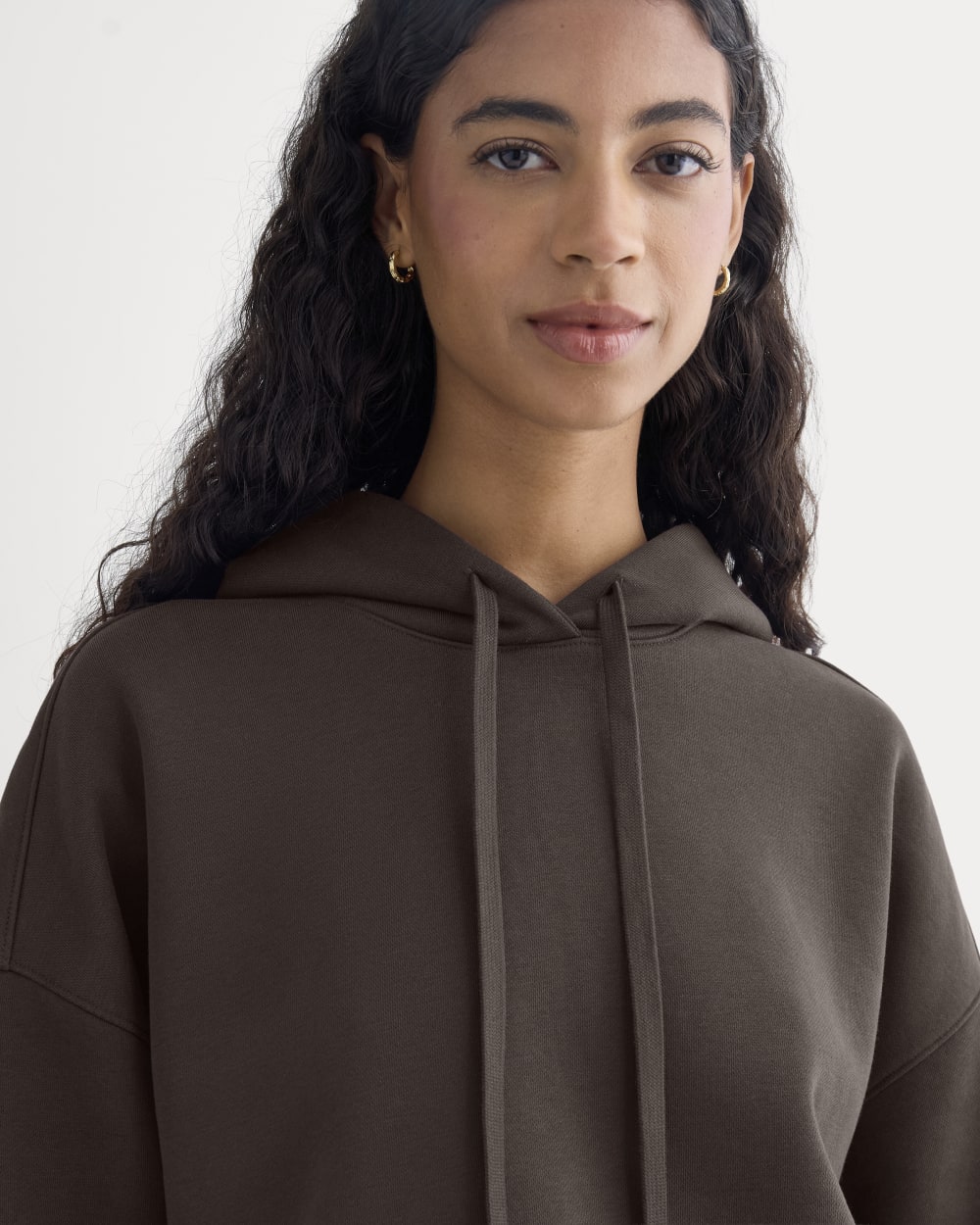 womens-cropped-luxe-fleece-hoodie-dark-chocolate