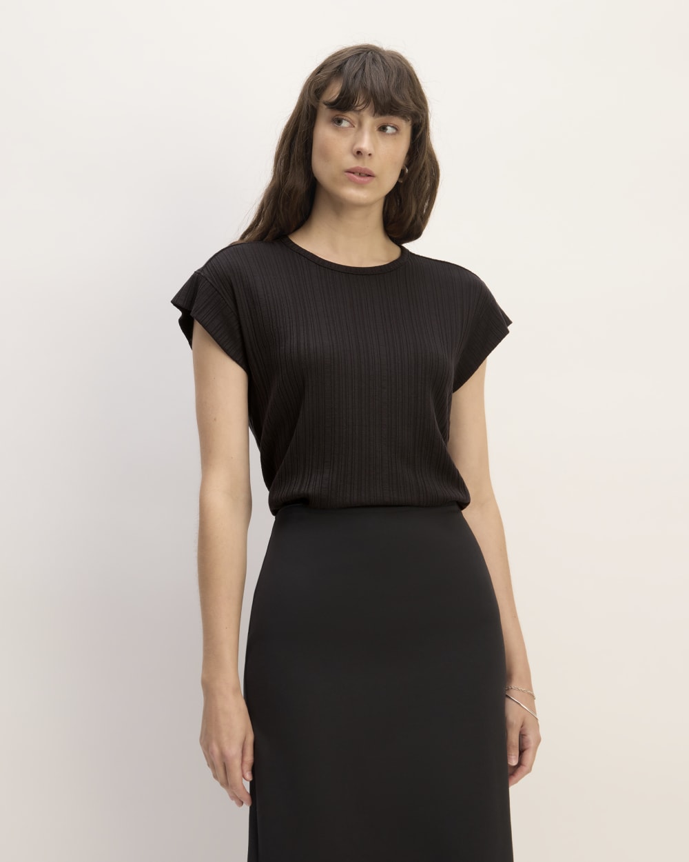 womens-rib-muscle-tee-black | primary