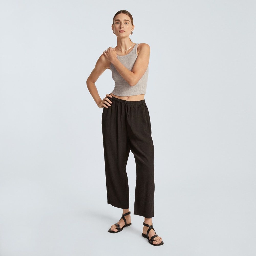 The Naia™ Ripple Pant | Black – Everlane