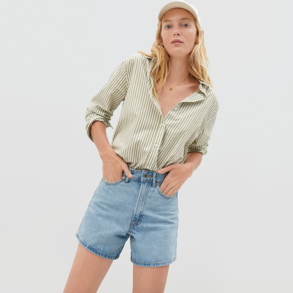 womens-a-line-denim-short-powder-blue | primary