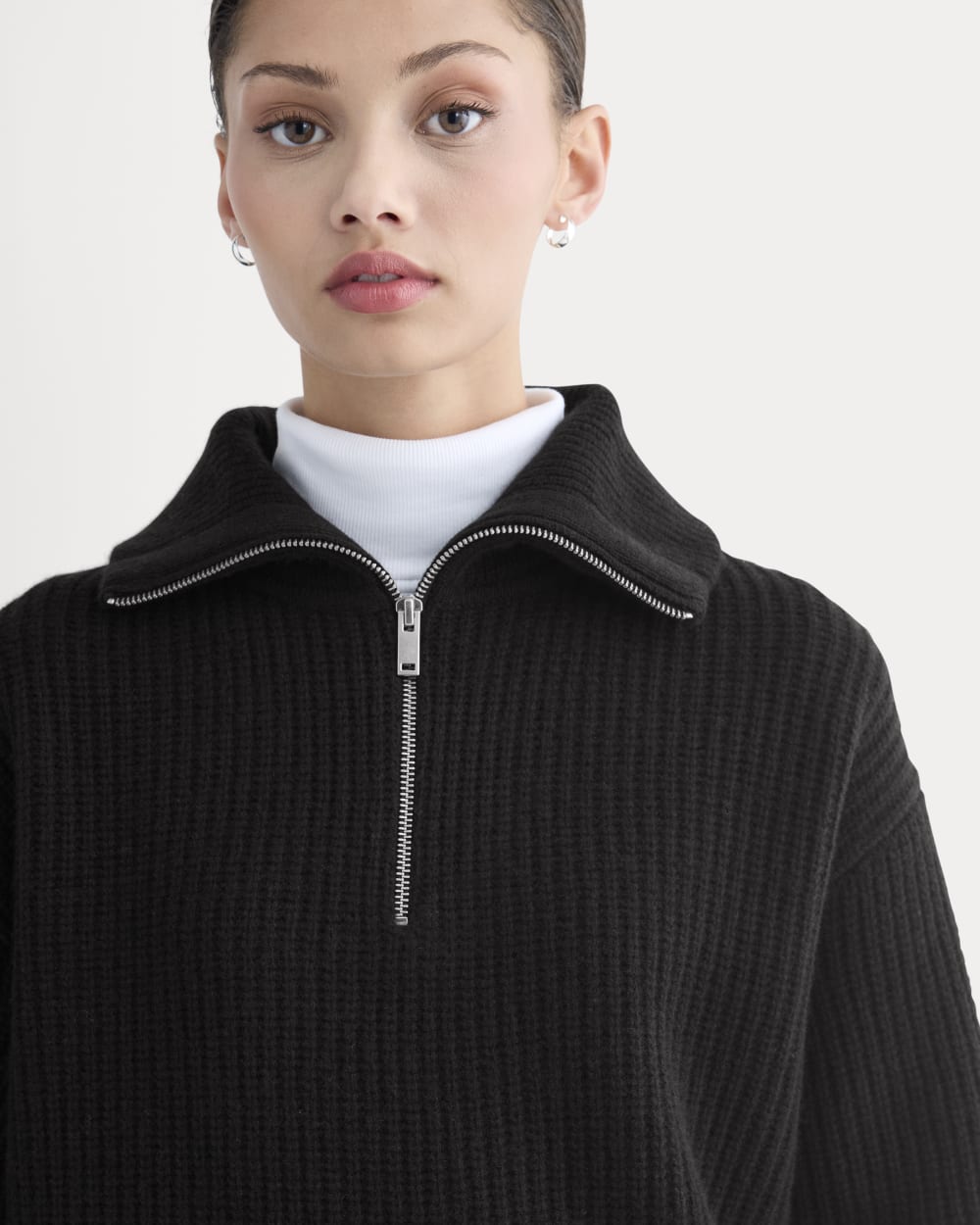 womens-half-zip-sweater-in-luxe-merino-black