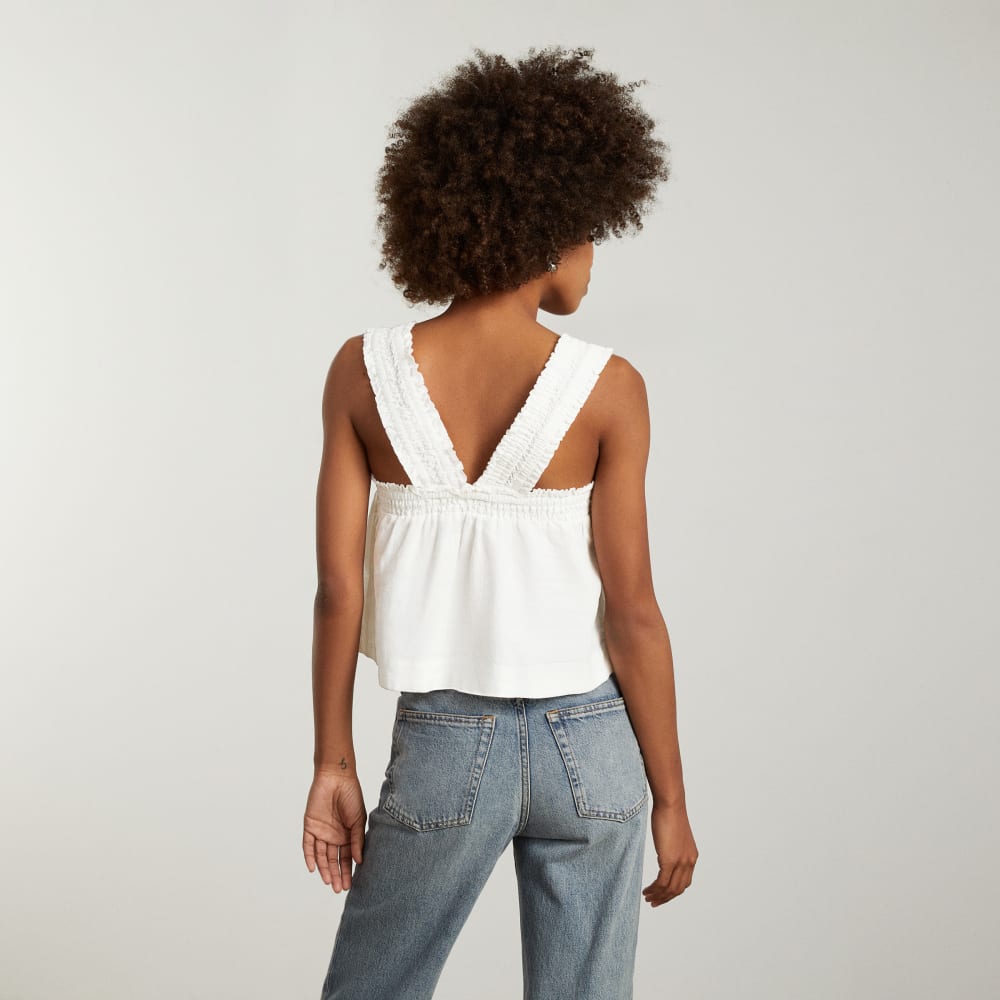 womens-smocked-linen-cami-white