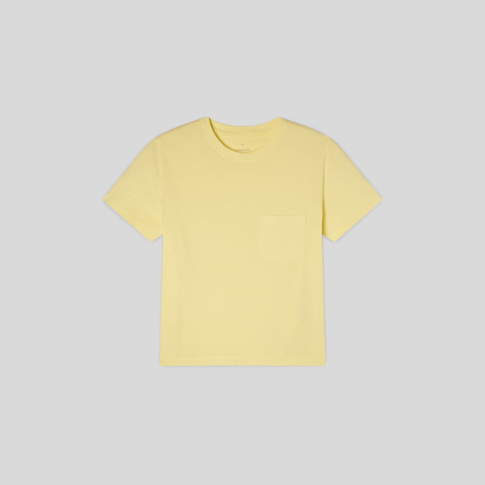 womens-organic-cotton-box-cut-pocket-tee-pale-yellow | alt
