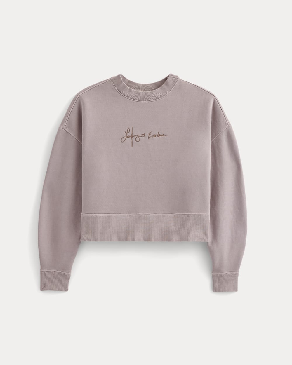 everlane-x-laufey-foundation-sweatshirt-burnished-lilac | alt