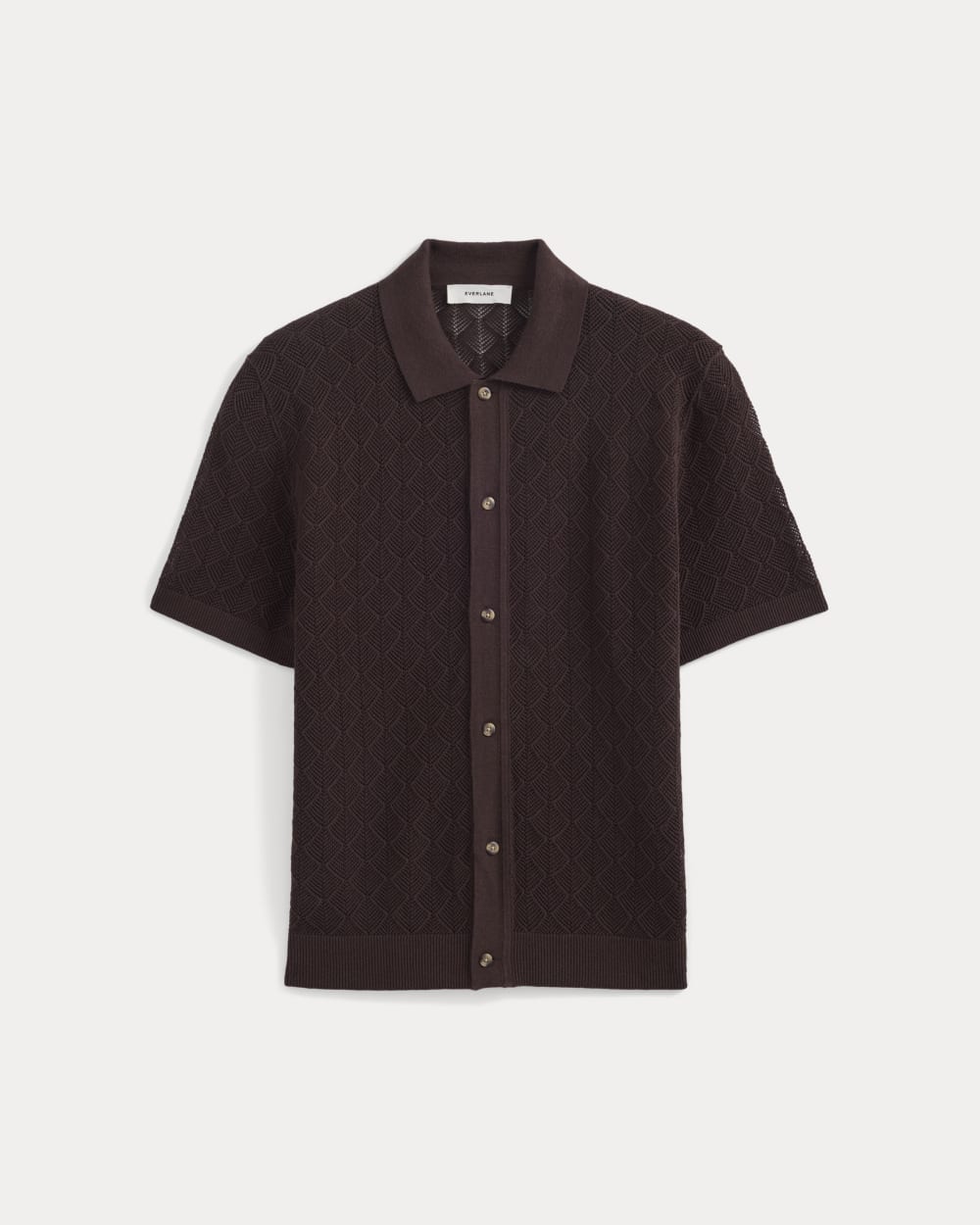 mens-open-knit-resort-shirt-coffee-bean | primary