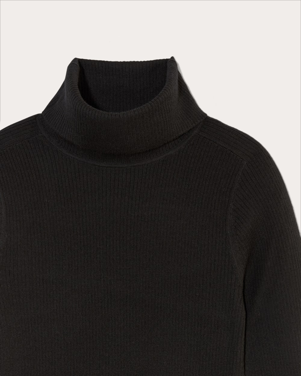 The Turtleneck in Ultrasoft Merino | Black – Everlane