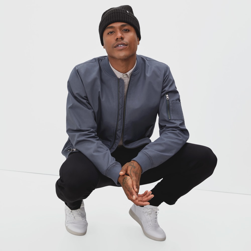 The Organic Cotton Chunky Beanie | Black – Everlane