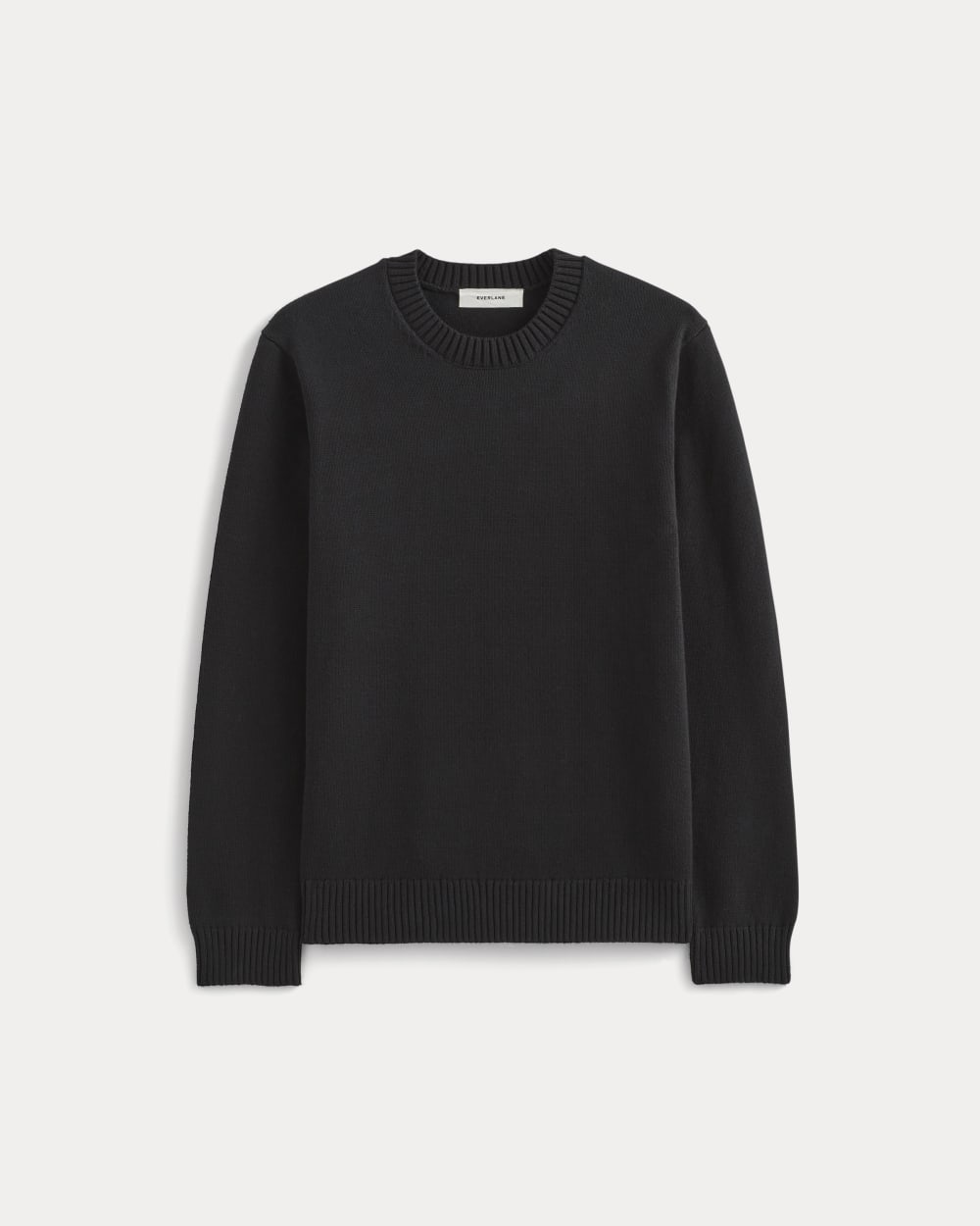 mens-heritage-cotton-crew-black | alt