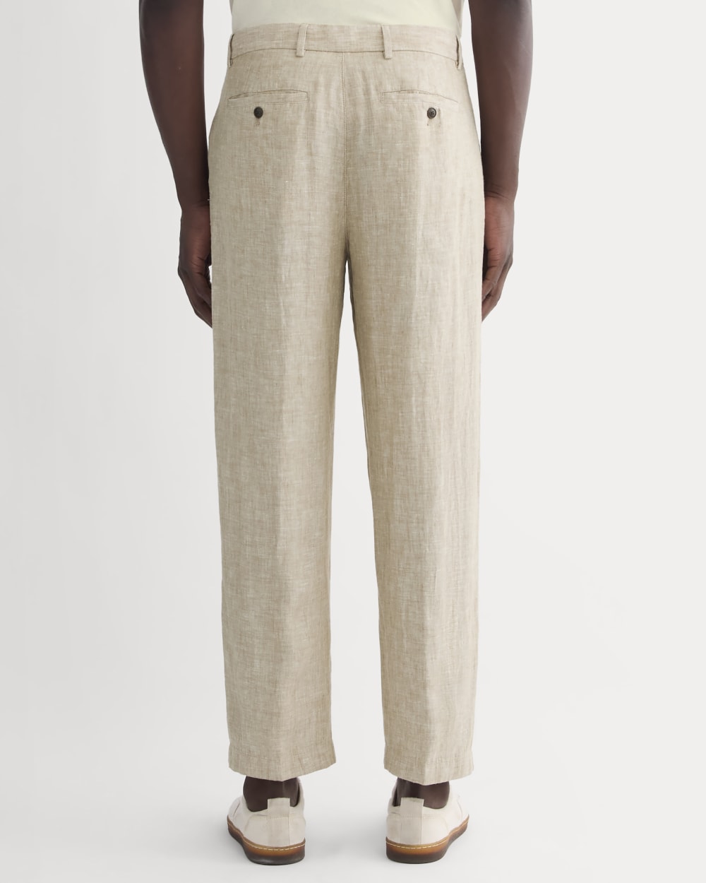 The Linen Pleated Trouser | Cornstalk Chambray – Everlane