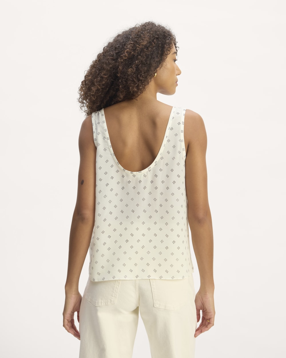womens-clean-silk-scoop-neck-tank-bone-black-square-dot