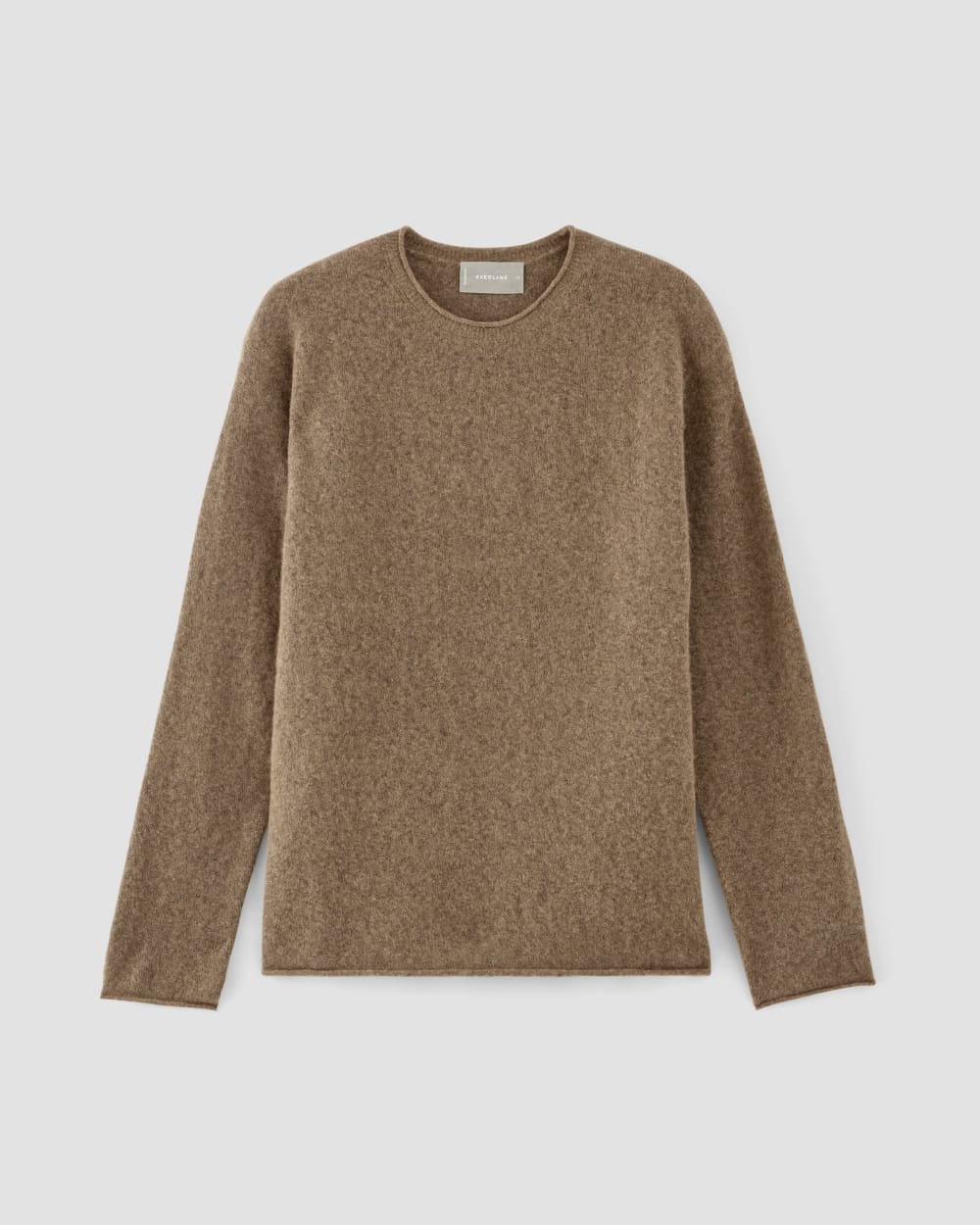 womens-cozy-stretch-crew-heathered-toasted-coconut | alt