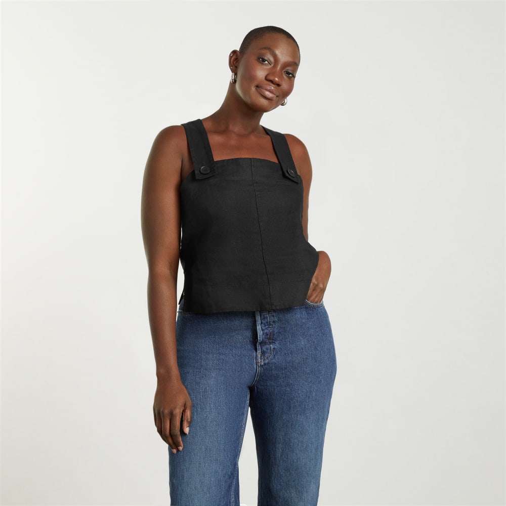 womens-apron-linen-tank-black