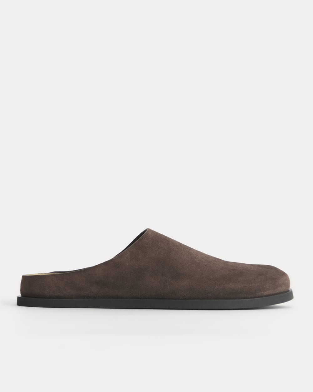 Suede Clog | Black Suede