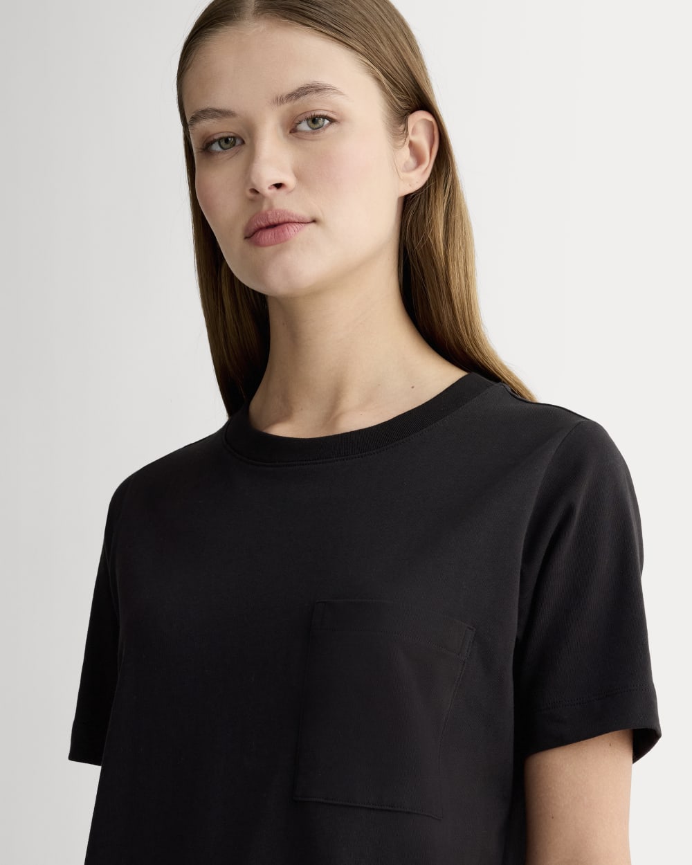 The Organic Cotton Weekend Tee Dress | Black Everlane The Organic Cotton Weekend Tee Dress | Black Everlane