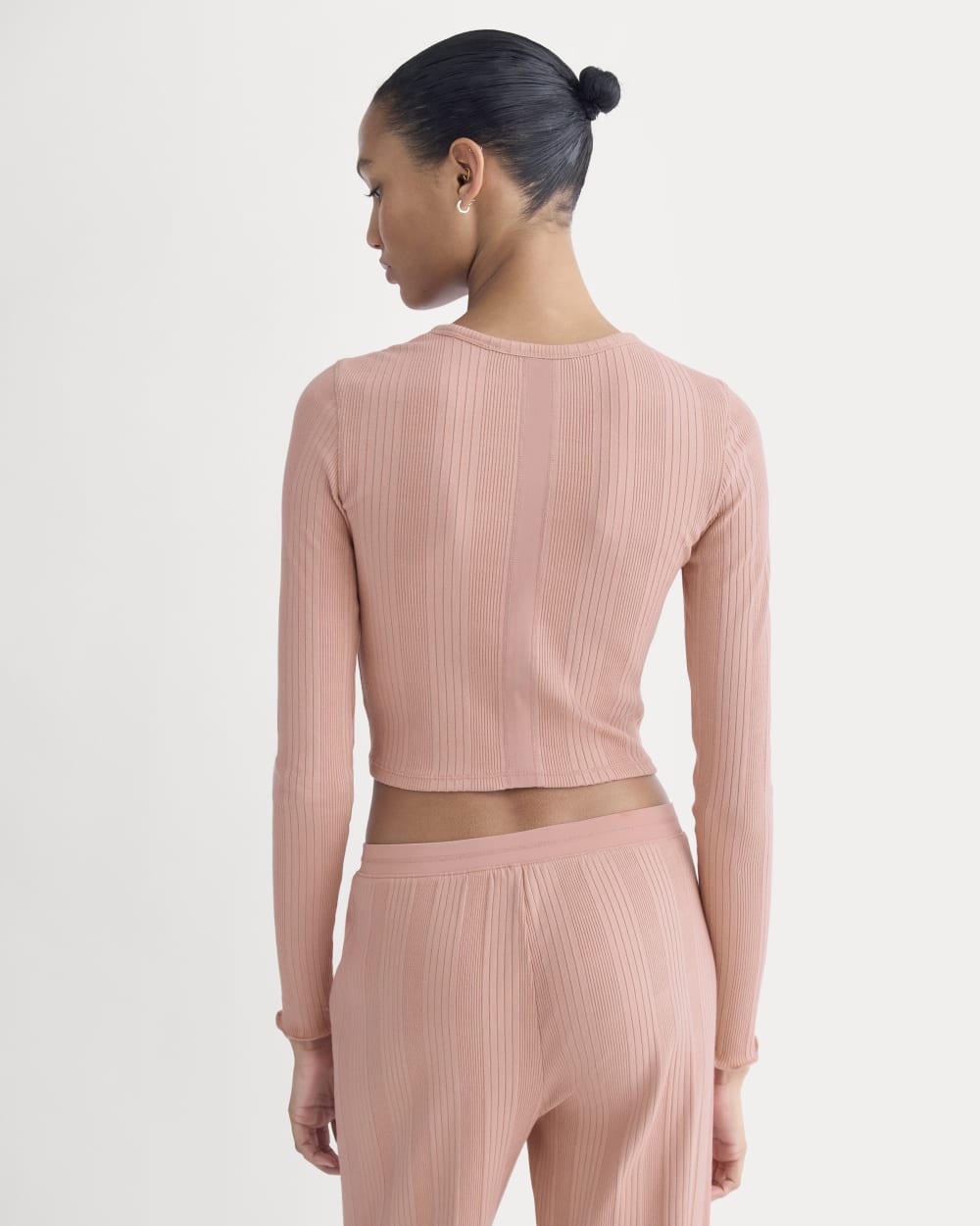 Lounge Rib Cropped Shirt | Ash Rose – Everlane