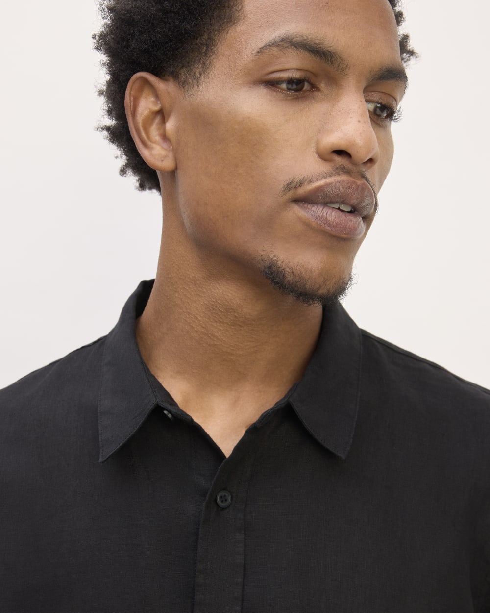 mens-linen-straight-hem-shirt-black