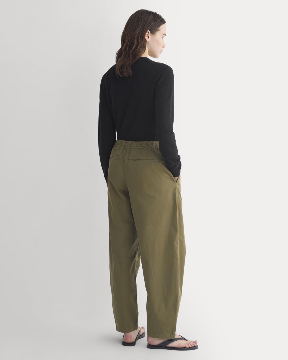 Pull-On Balloon Pant | Olive – Everlane