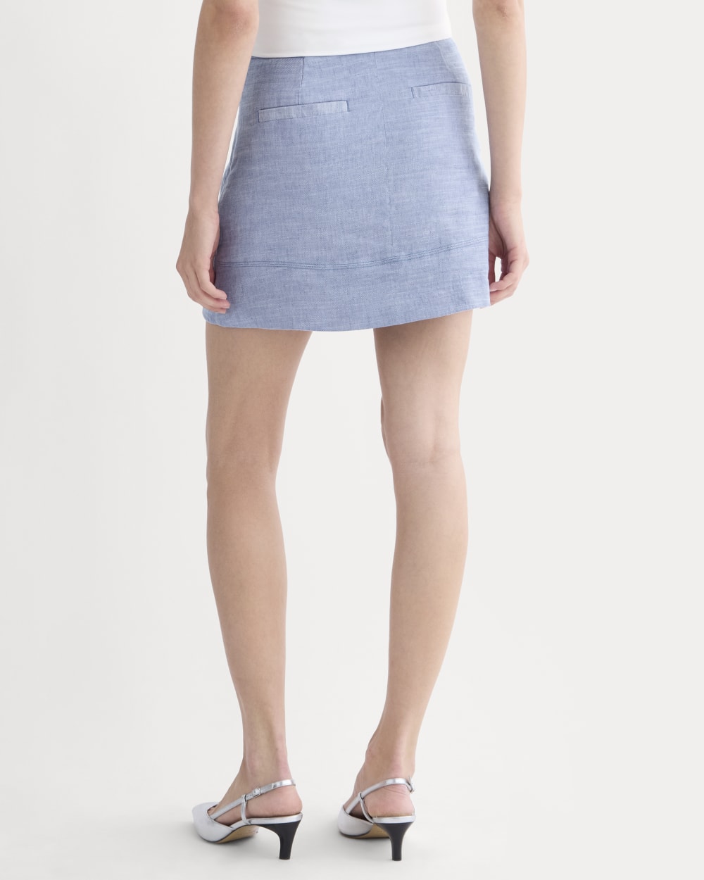 womens-mini-skirt-in-stretch-linen-chambray