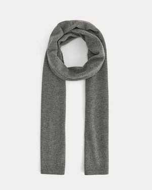 The Cashmere Scarf | Heather Charcoal