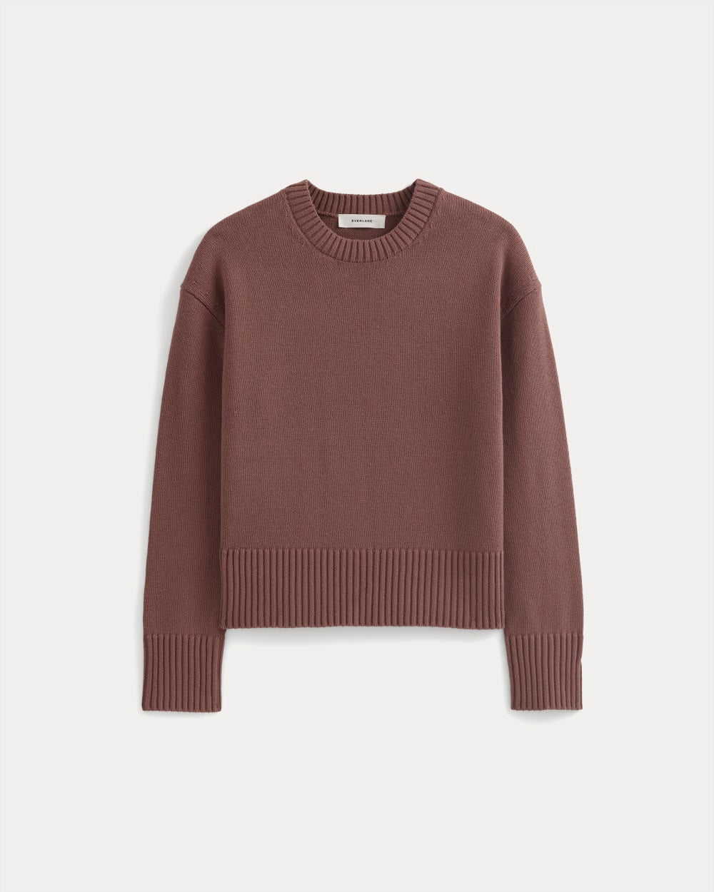 The Boxy Sweater in Everyday Cotton | Mocha – Everlane