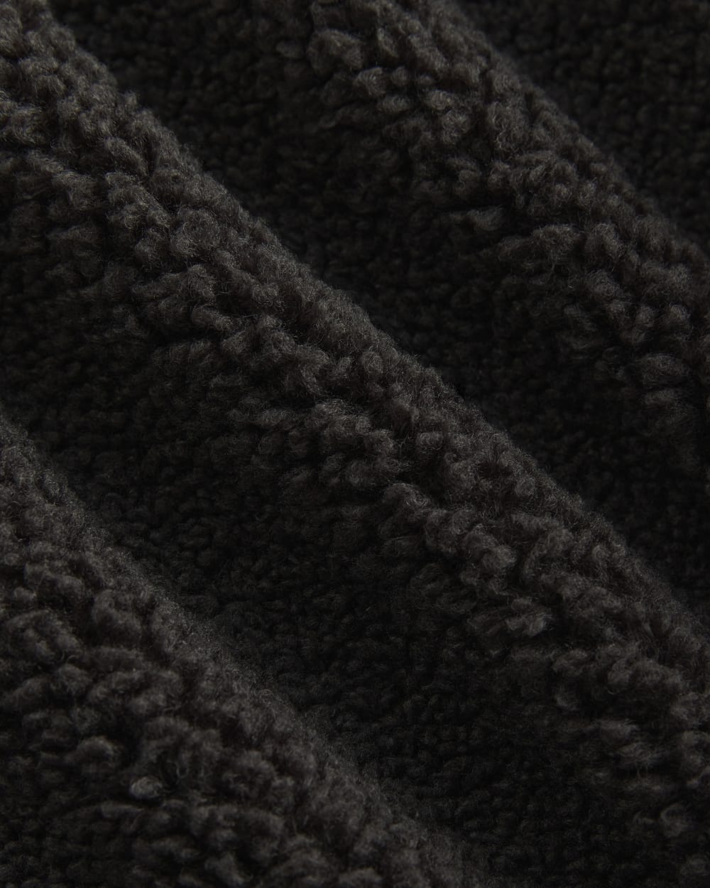 Reversible Teddy Half-Zip Pullover | Black – Everlane