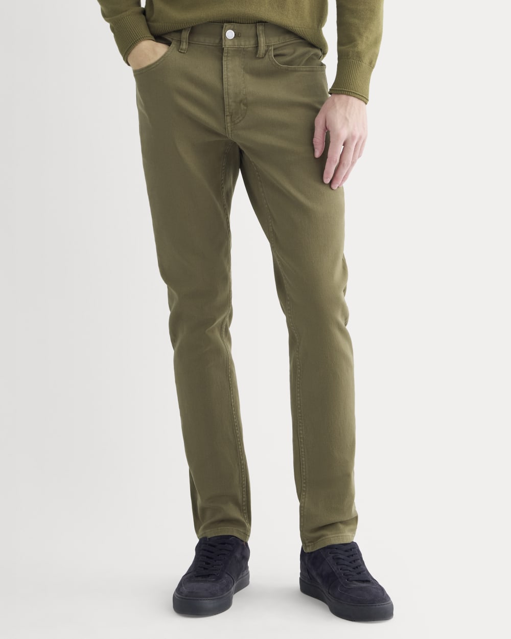 The Stretch Twill 5-Pocket Pant | Beech – Everlane