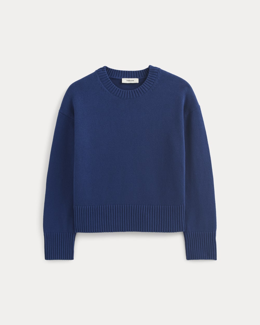 The Boxy Sweater in Everyday Cotton | Black