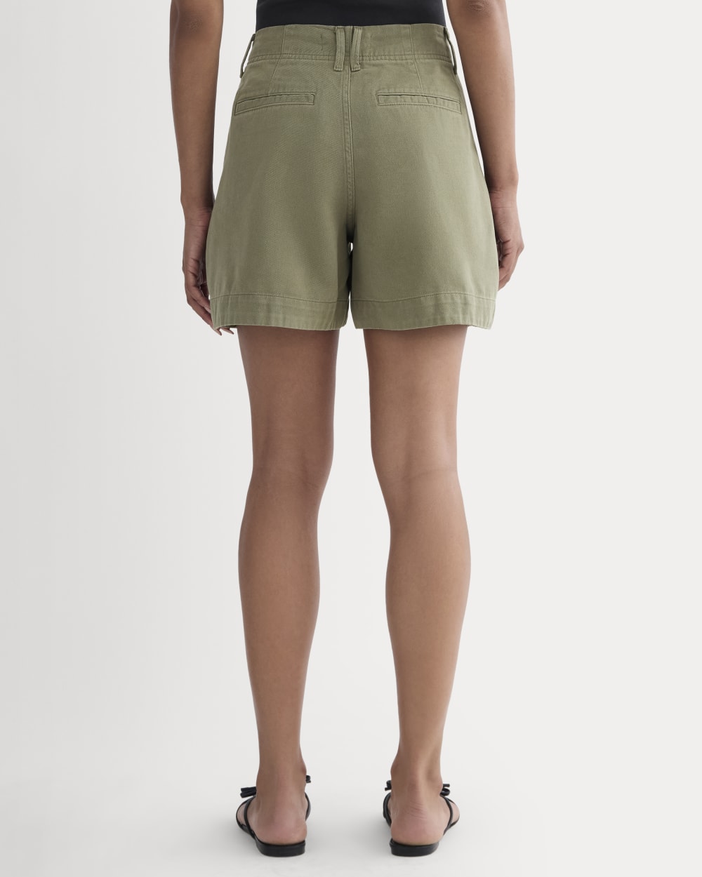 womens-tencel-darted-utility-short-lichen-green