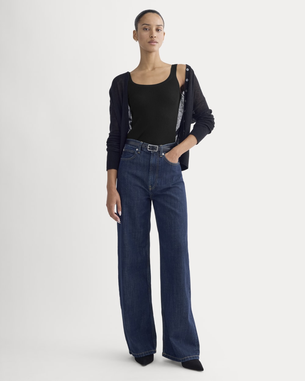 womens-light-ribbed-cami-in-soft-merino-black