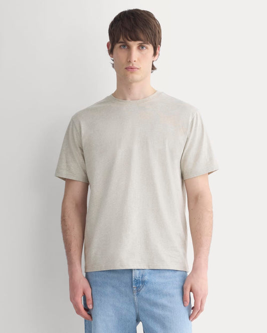 mens-archive-standard-fit-cotton-crew-heathered-oatmeal | primary