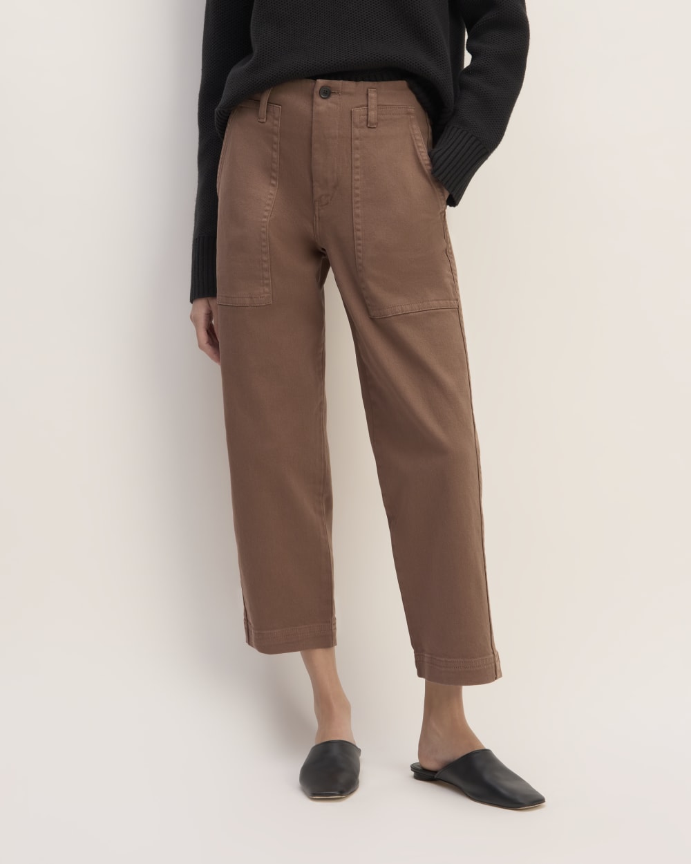 パンツ CITY MASSIVE UTILITY PANTS (BROWN) DOLLY FRENCH TERRY UTILITY PANT – Flag & Anthem