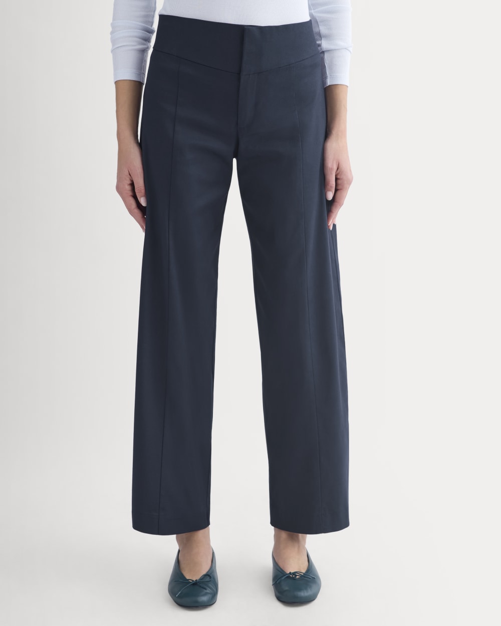 womens-tailored-drape-seam-pant-navy