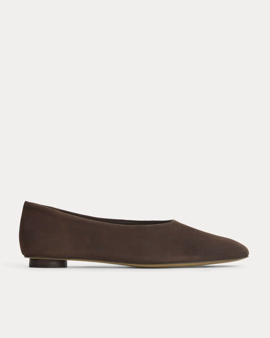 womens-gallery-sq-toe-flat-deep-brown | primary