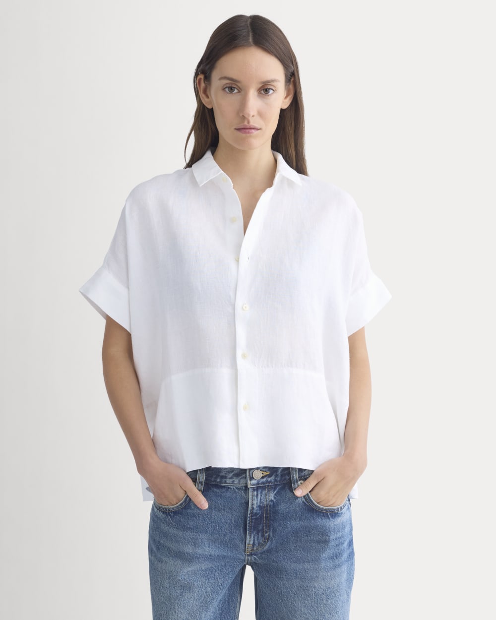 The Boxy Shirt in Linen