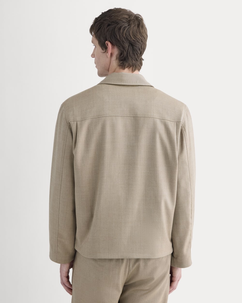 Tailored Zip Jacket | Light Taupe – Everlane