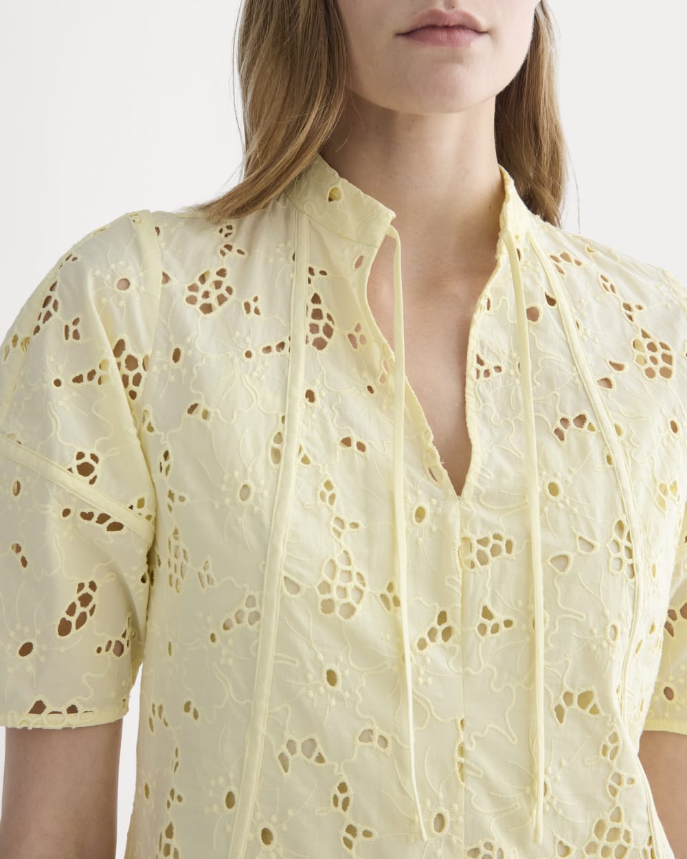 The Eyelet Midi Dress The Eyelet Midi Dress
