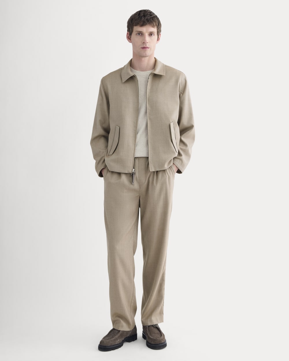 olun linen brend jacket Msize アイボリー Ivory Ocean Breeze Linen Blazer
