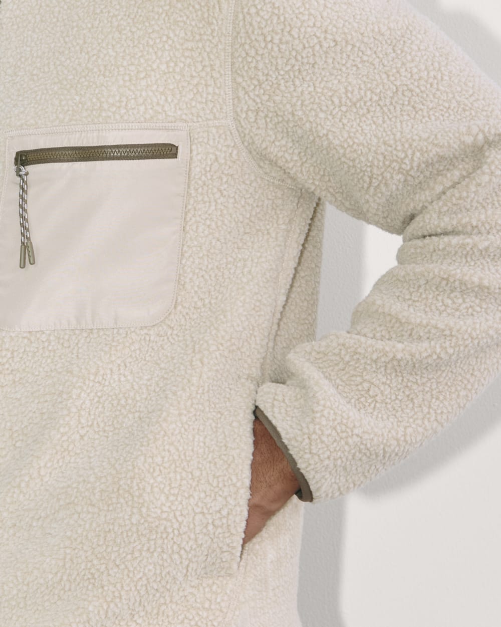 The Teddy Quarter-Zip Fleece | Heathered Oat – Everlane