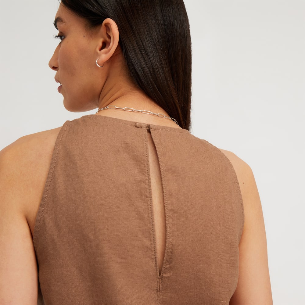 womens-linen-high-neck-tank-cocoa-brown