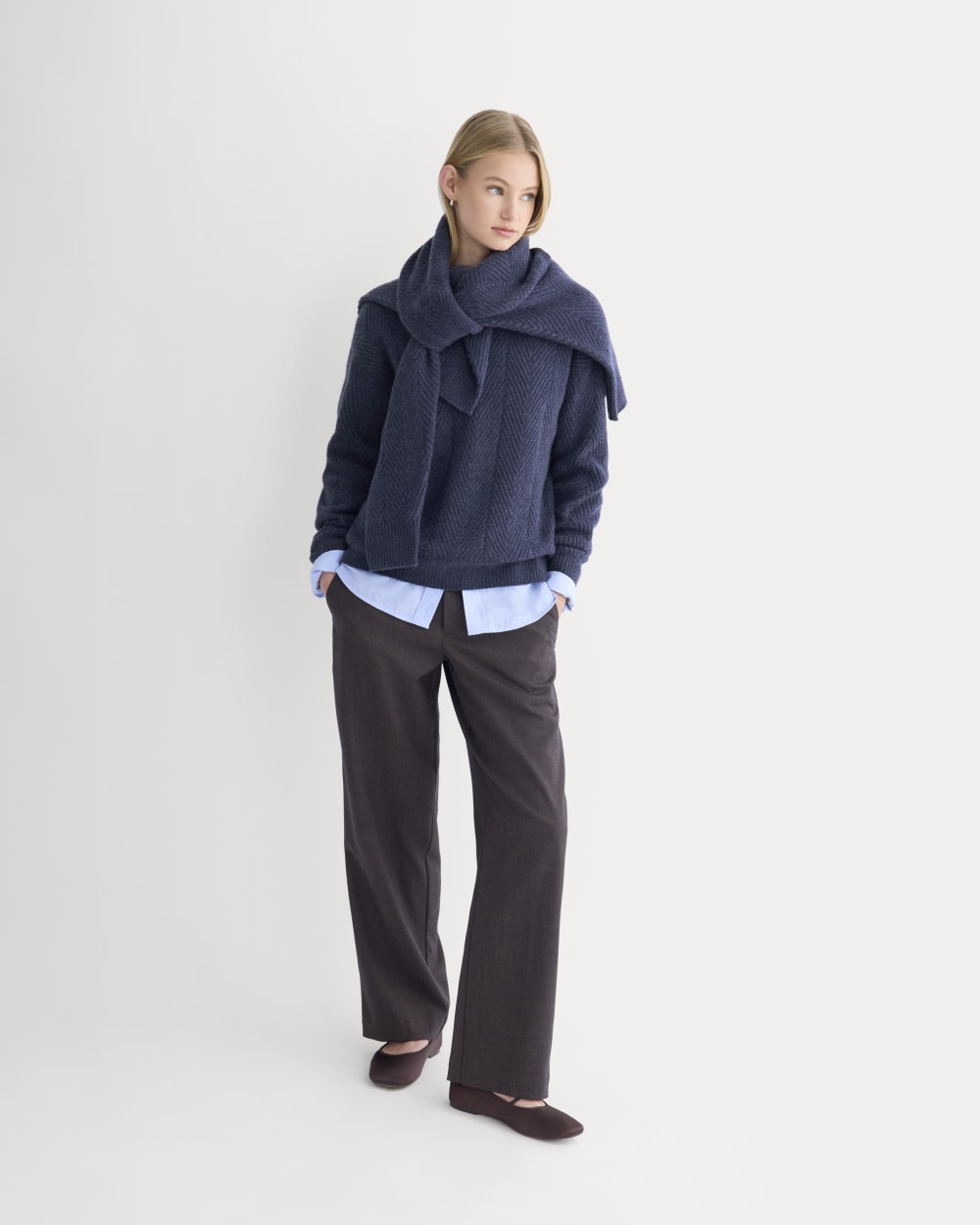 womens-cashmere-herringbone-sweater-indigo