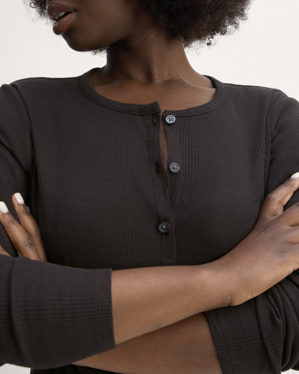 The Vintage Rib Cardigan | Black – Everlane