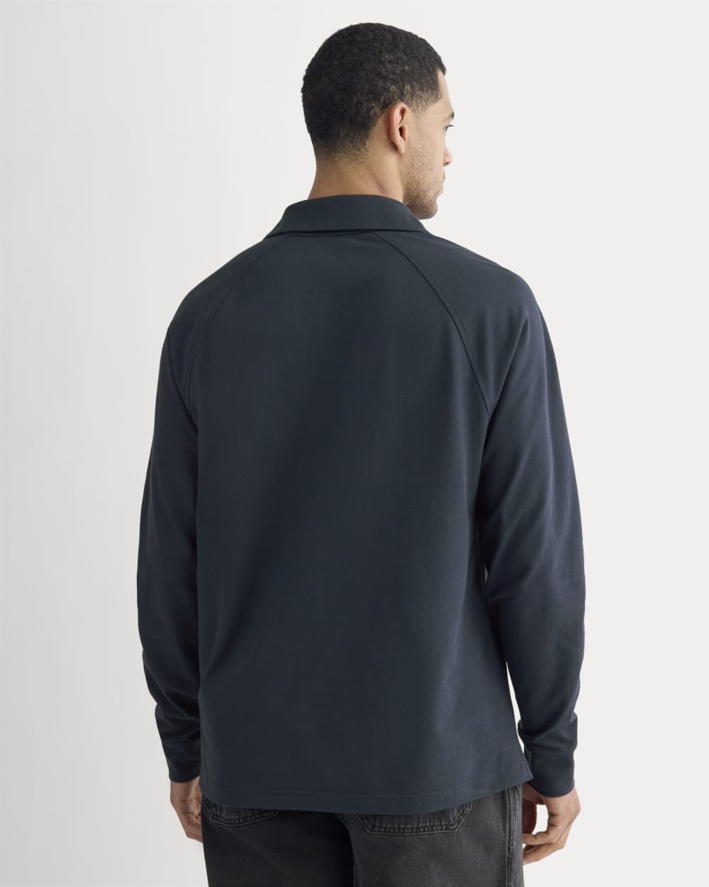 Startup Raglan Polo | Navy – Everlane