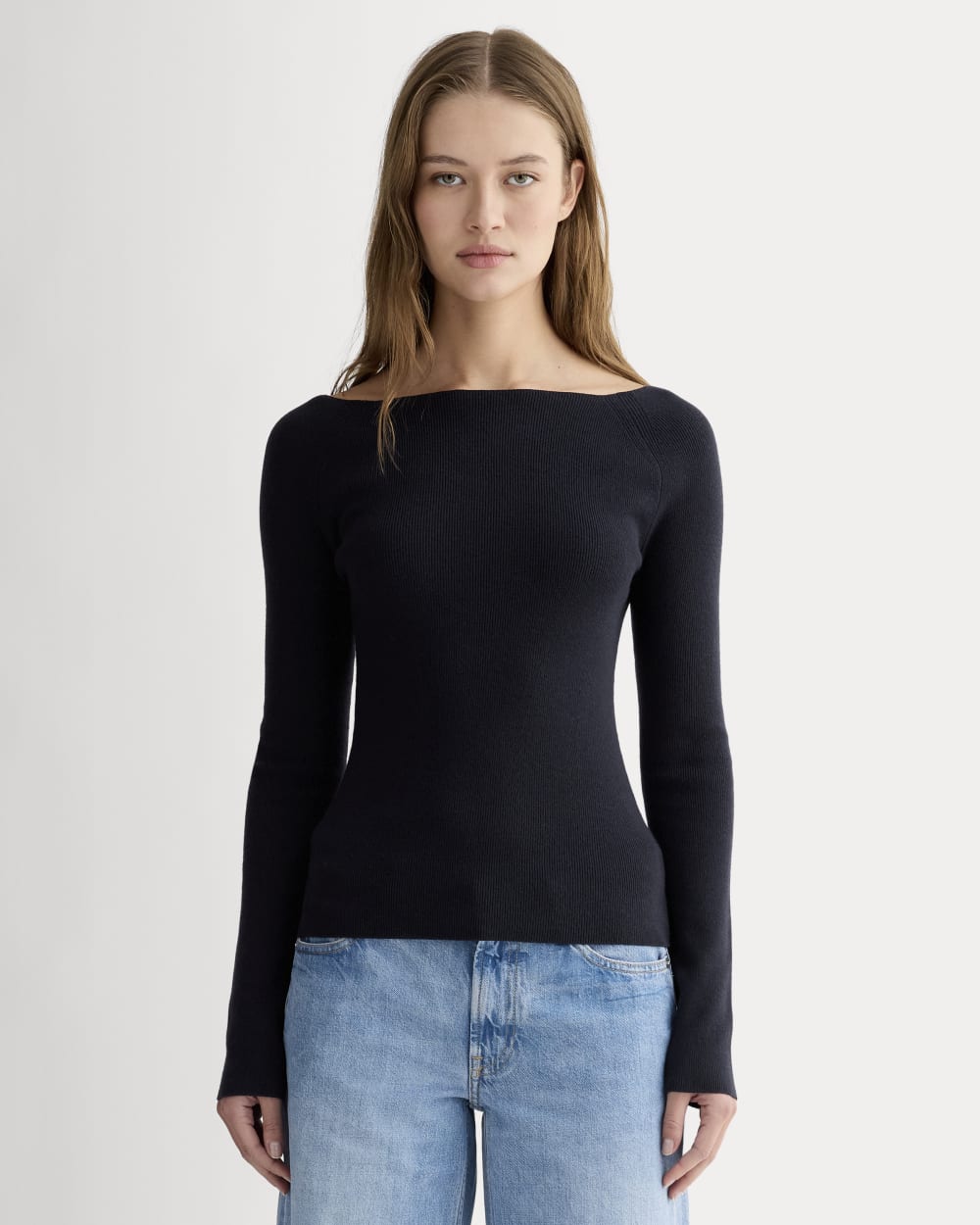 The Knit Boatneck Top