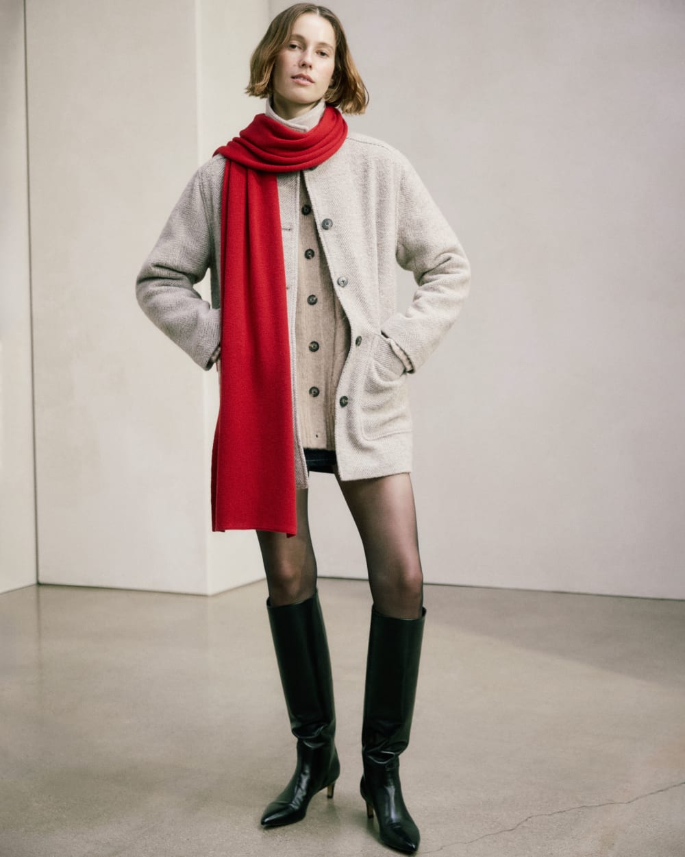 womens-italian-car-coat-taupe-herringbone | editorial